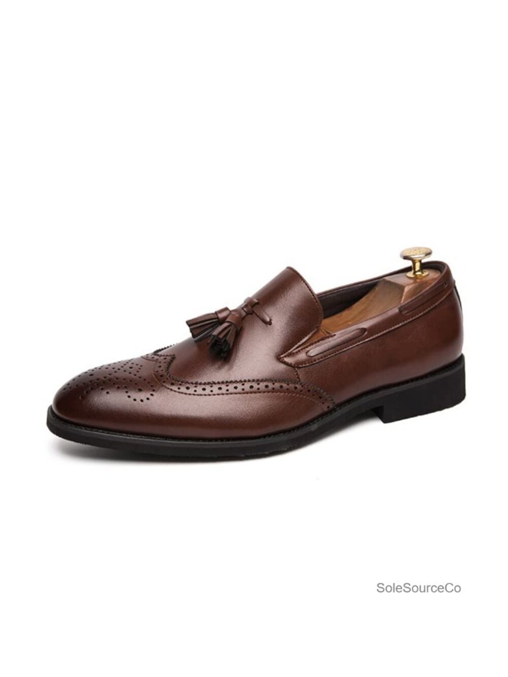Men's Penny Loafers Tassel Slip-On Wingtip Dress Shoes